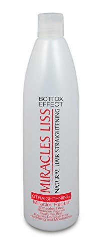 MIRACLES LISS BOTTOX EFFECT STRAIGHTENING REPAIR 33.8 OZ.(CERO FORMALDEHYDE) FORMALDEHYDE FREE