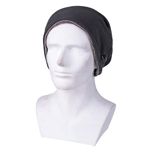 Vaveren Aquecedor de pescoço térmico para ciclismo ao ar livre, cinza