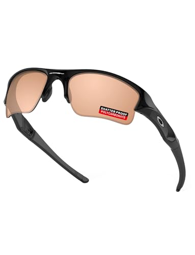 Image of PRO+ Polycarbonate Replacement Lenses & Rubber Kits /Nose Pads for Oakley Flak Series Sunglasses