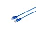 Produktbild RJ45 Patchkabel U/UTP mit CAT 7 Rohkabel 30,00m Blau