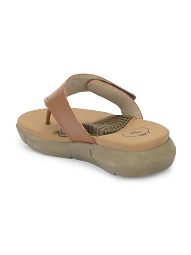Image of egoss Lady Boss X Premium Genuine Leather Platform Sandals For Women-LCM-351