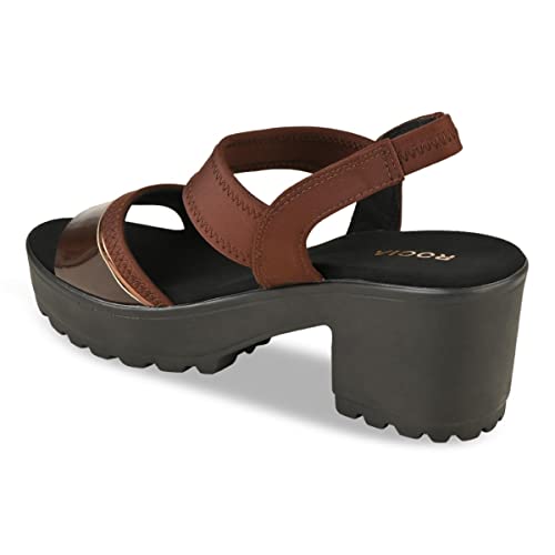 Image of ROCIA By Regal Women High Lycra Platform Sandals