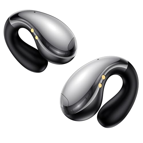 Boytond Auriculares Traductor En Tiempo Real - Traductor Instantaneo de Voz, Auriculares Inalambricos con IA, 164 Lenguas, Traducción Simultánea, Audio Hi-Fi y Pinganillo Multilingüe, Acero Negro