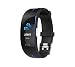 Tedbear Moniteur de fréquence cardiaque de la bande de poignet ECG Smart Watch Watch Activit Fitness Santé Bracelet Bleu Smart Bracelet