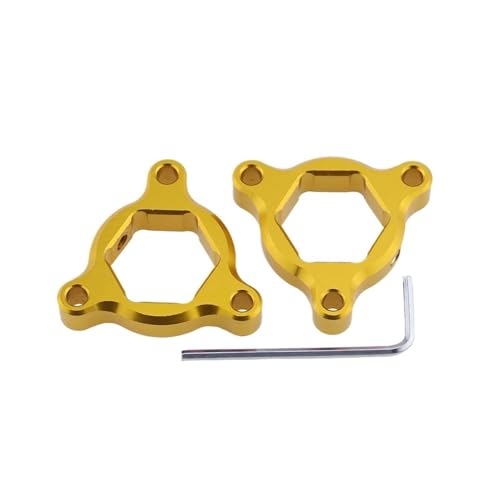 Einstellung der Vorspannung der Motorradgabel Für Daytone 675 (2006–2014) Und Triumph Street Triple R (2009) Sowie (2007–2014) – Federgabel-Vorspannungseinsteller(Gold)