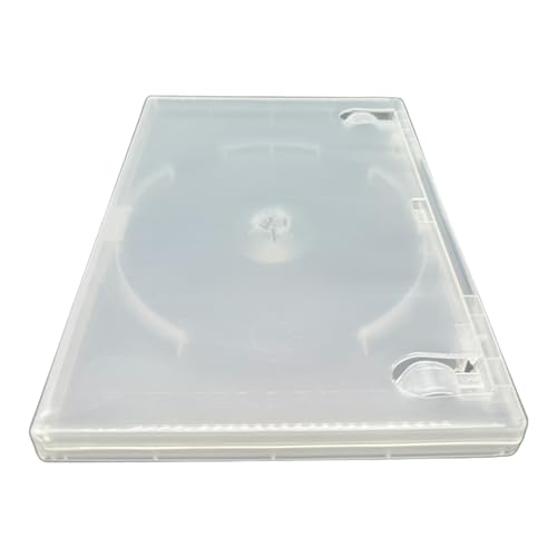 25 x Clear Single DVD Cases with 14mm Spine & Outer Sleeve for Artwork Inlay | Standard Size DVD Case Holds 1 Disc | Storage Box for DVD, CD & Blu-ray - Image 4
