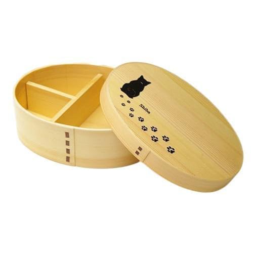 紀州漆器 曲げわっぱ 弁当箱 [我が家の愛犬シリーズ]柴犬[YS54]