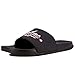 Nautica Men's Athletic Slide Comfort Sandal Shower Slippers Nautica-Bertran-Black-Size-13