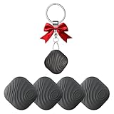 Nutale Findthing Schlüsselfinder Schlüssel Finden mit App Bluetooth Braun, iOS und Android, Community Suchfunktion, Item Tracker Support Fernbedienung Gute Idee für Ihre verlorenen Gegenstände