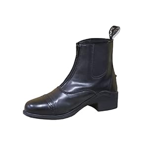 One Stop Equine Shop BasEQ Ricki Women’s Zip-Up Equestrian Riding Paddock Boots