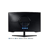 Samsung LC27G53TQWRXEN - Monitor gaming curvo de 27 WQHD 2560x1440 16 9 2500 1 1000R 144 Hz 1 ms 250 cd m HDMI AMD FreeSync Premium Negro