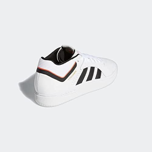 adidas Originals Mens Tyshawn Tokio Performance Skate Shoe, White/Black, 11 | Image 5