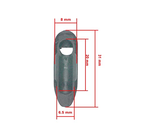 Bike Brake Derailleur Shifter Housing Grommets, Internal Cable Routing Kit Bicycle Frame Plugs, 10 PCS / Pack