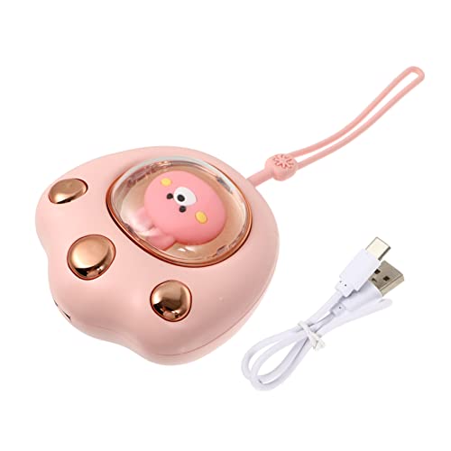 HEMOTON Portable Hand Warmer Rechargeable Winter Warming Tool Cute Design for Office and Outdoor Use Winter Hand Warmer for Men and Women