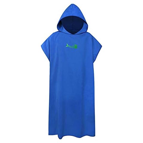 Poncho de Natación con Capucha y Microfibra Absorbente de hehsd0 Cover