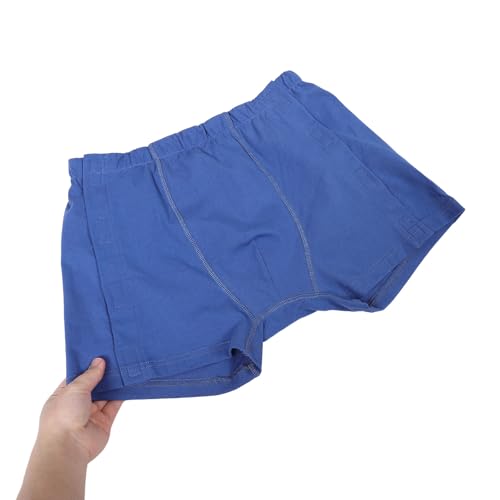 Calzoncillos de hombre de algodón reutilizables con cintura elástica 4
