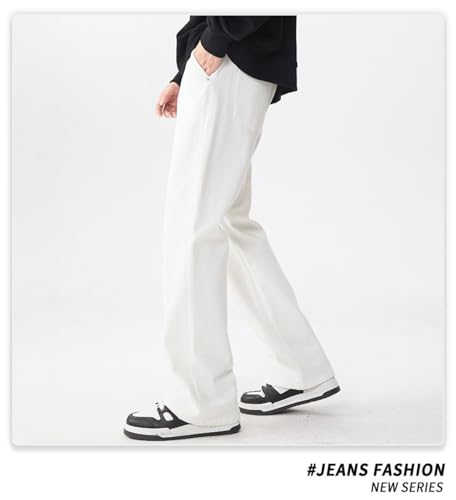 Jeans Pants Trouser Denim Spring and Autumn High Street Hip Hop Classic Micro Horn Retro Trendy Edition Men's Wear3