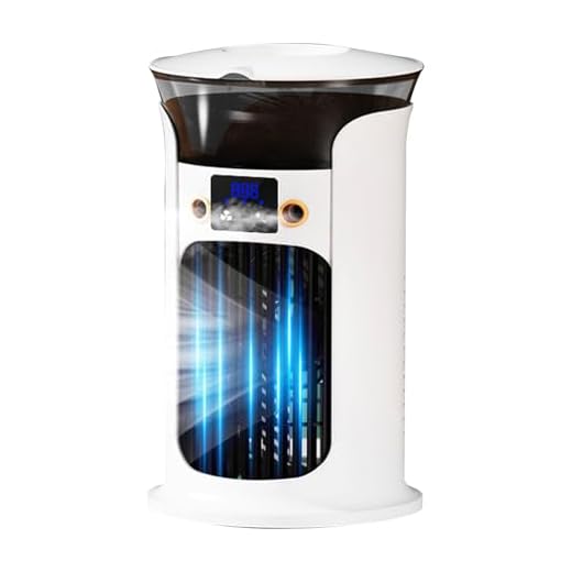 Aire acondicionado personal, aire acondicionado portátil para habitación - Accesorio de enfriamiento de espacio pequeño,Enfriador de aire USB inteligente y tranquilo para el garaje de dormitorio campa