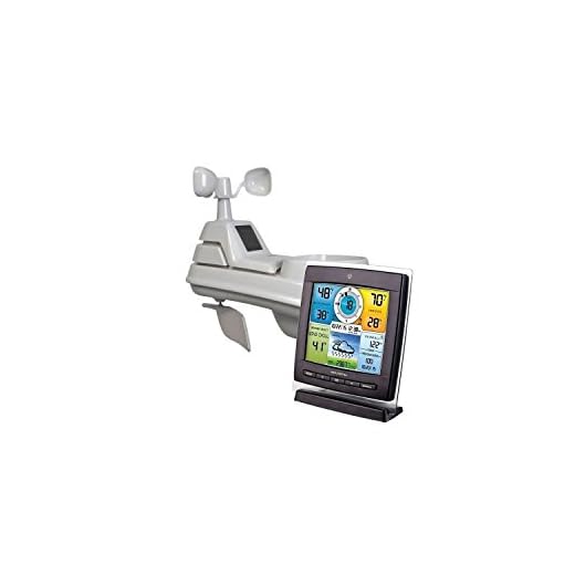 AcuRite Pro 5-in-1 Color Weather Station 01528 / 01533 with Wireless Sensor Temperature, Humidity, Wind & Rain