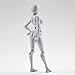 Action Figure Model | Drawing Figures For Artists Male and Female | Human Mannequin Figure Full Body for Drawing Sketching 1Set (B)