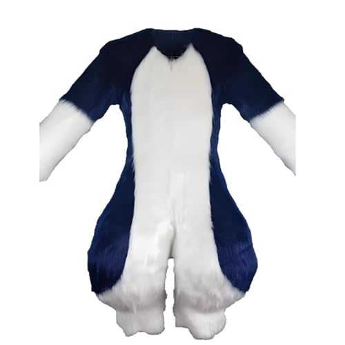 Luxuriöser Fursuitkörper, maßgeschneidertes Pursuit Kostüm, handgefertigtes pelziges, Erwachsener Unisex, ideal für Cosplay & Halloween