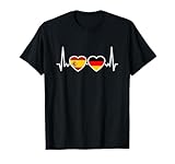 España Alemania Latido Bandera Alemana Español Camiseta