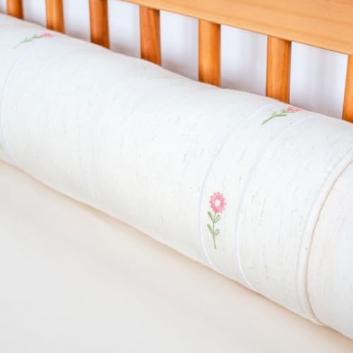 Enxoval Em Linho Luxo Completo Macio Menina Menino Unisex Cleen Off White Para Quartinho Baby Toque