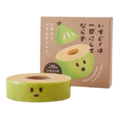 しっとり食感のいちじくバウムクーヘン 1個