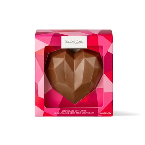 Corazón chocolate con leche 110g - Simón Coll