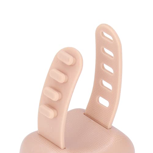 Image of AMONIDA Tally Counter, White USB Rechargeable Clicker Counter Stitch Counter with Anti Sweat Silicone Ring Matte Texture 6 Channel Counting