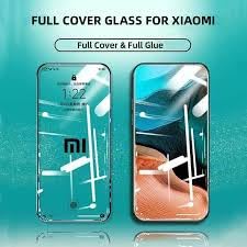 Image of 9H Tempered Glass Screen Protector for Mi 8 - Anti-Scratch, HD Clear, Bubble Free, White Edge | Pack of 10