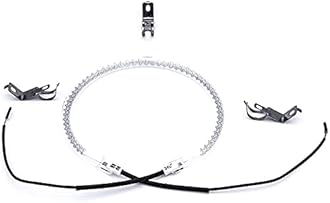 UNIVERSAL HALOGEN OVEN COOKER HEATING ELEMENT BULB with 3x Clips (1200/1400w) - -22CM LEADS- S4U®