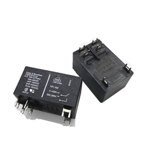 Relais T92S7D12-12 12VDC 30A 6PIN pour réfrigérateur et climatiseur