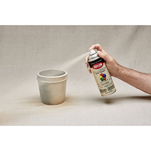 Image of Krylon ColorMaxx 12 Oz. Satin Spray Paint, Almond - 1 Each