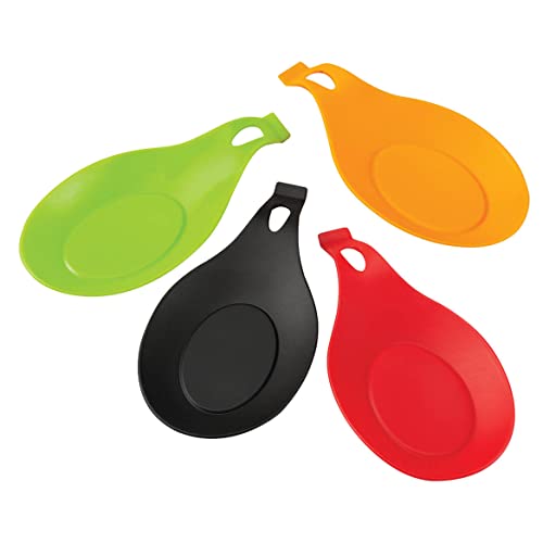 Silicone Spoon Rest Set of 4 by Chef's Pride