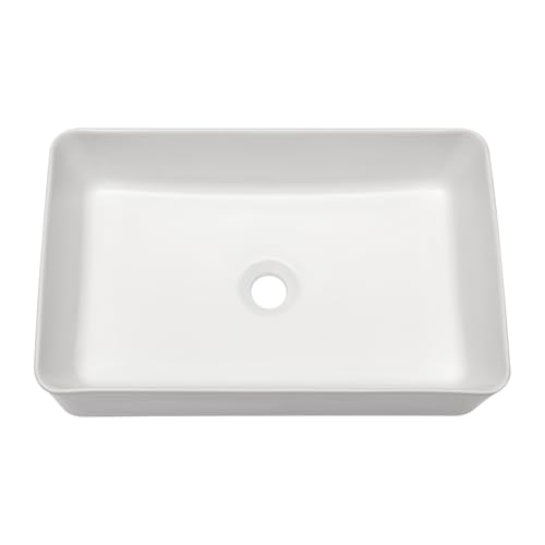 GhomeG Rectangular Bathroom Vessel Sink 21