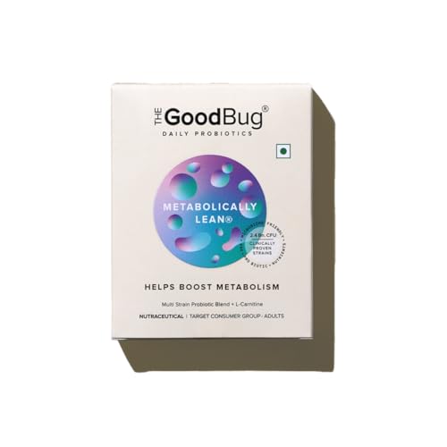 Image of The Good Bug Metabolically Lean: SuperGut Powder | Weight Loss For Women & Men | Probiotics + L-Carnitine | Boost Metabolism & Reduces Cravings Naturally | Naturally | 15 Days Pack