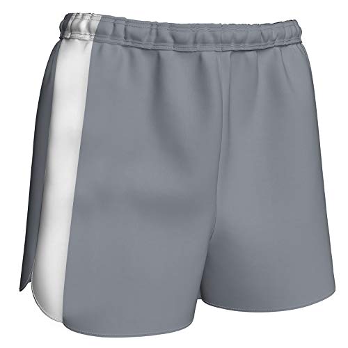 CHAMPRO Sprinter Track Short Silver/White