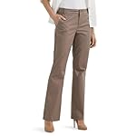 Lee Women's Wrinkle Free Mid Rise Bootcut Pant