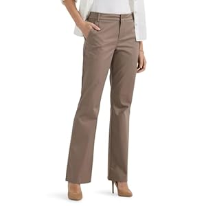 Lee Women’s Wrinkle Free Mid Rise Bootcut Pant