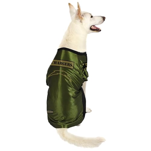 Littlearth NFL Valor Pet Stretch Jersey Los Angeles Chargers by Littlearth - Used condition - Image 3