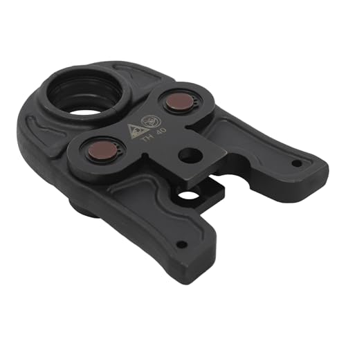 Mâchoires de sertissage TH40 - Diamètre du tube : 4 cm - Diamètre du trou d'encastrement : 1,41 cm - Pince à sertir - Contour TH - Mâchoire à sertir - Pour tuyaux en aluminium et plastique, tuyaux PEX