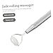 GALPADA Jade Rolling Massage Tool Facial Massager for Nose Eye Face Face Shape Enhance Appearance Suitable for All Skin Types Comfortable Grip Easy to Use