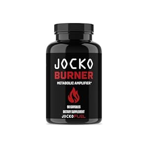 Jocko Fuel Burner for Men & Women – Healthy Weight Support Supplement, Helps Regulate Appetite, & Metabolism Booster – Supports Healthy Metabolism & Increased Thermogenesis 90 Count (30 Day Supply)