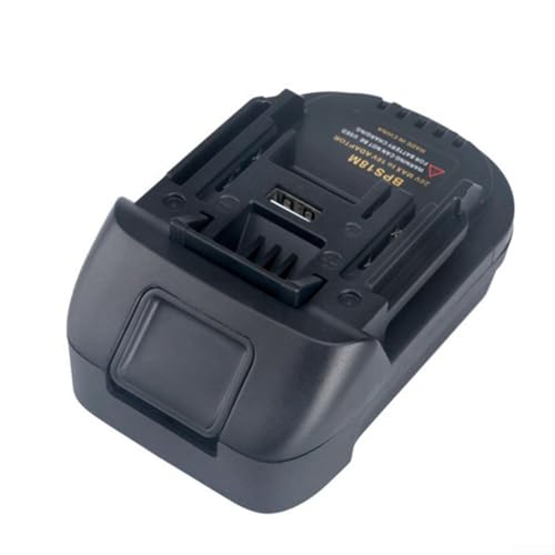 Honseadek BPS18M Battery Adapter for Porter Cable to BL1830 18V Lithium Ion Battery Converter with USB Charging Port for Power Tools and Equipment
