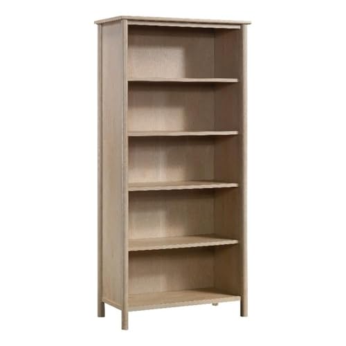 Sauder Whitaker Point Engineered Wood 5-Shelf Bookcase in Natural Maple Finish