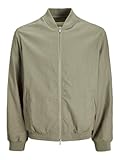 JACK & JONES Jprccleister Bomber Jkt, Vetiver, M Hombres