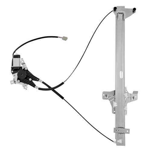 Image of BDFHYK 741-586 Power Window Regulator with Motor Front Left Compatible with Ford E-150 E-250 E-350 E-450 E-550 Super Duty Econoline Van Wagon