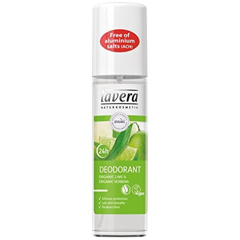 lavera Frisches Deodorant 24h ∙ Bio-Eisenkraut & Limette ∙ Vegan Bio-Hautpflege Natürliche & innovative Kosmetik 75ml Cover