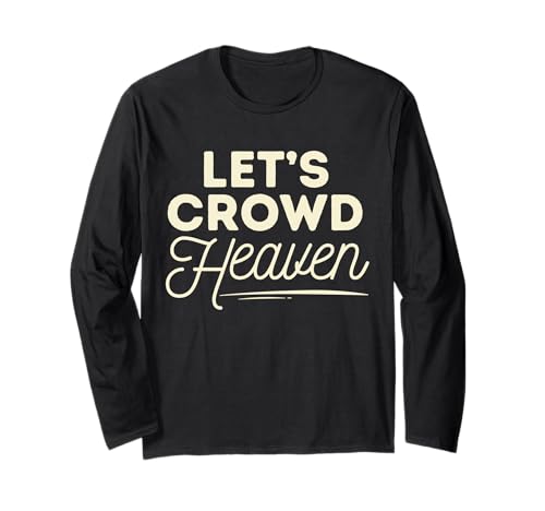 Faith Religious Jesus Minimalist Graphic Let's Crowd Heaven ����T�V���c